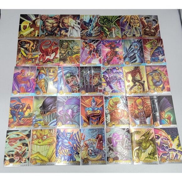 1995 Fleer Ultra X-Men Marvel Trading Cards All-Chromium Sleeved READ - Picture 5 of 12
